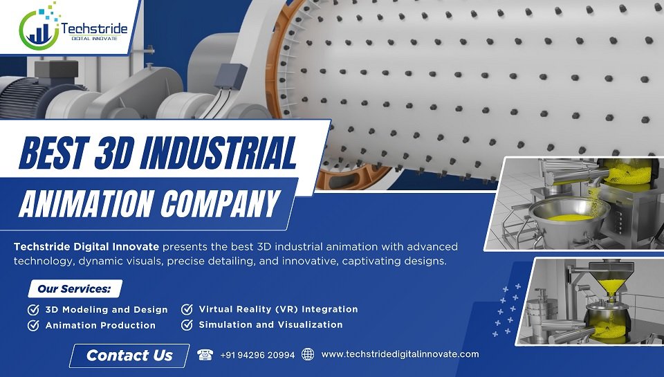 best 3d industrial animation company in ahmedabad