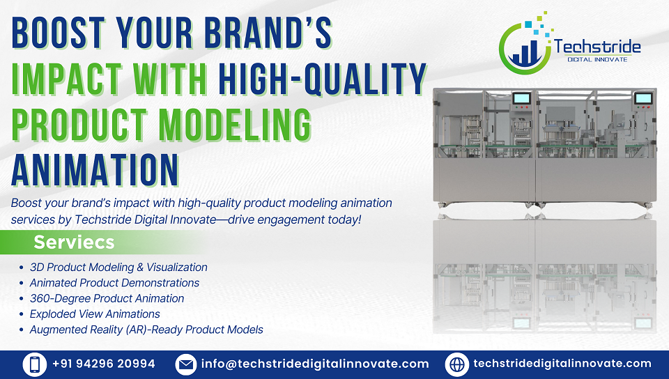 boost your brand’s impact with quality product modeling animation